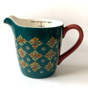 The Pioneer Woman "Love Beyond Measure" 4 cup measuring cup Vintage Geo pattern